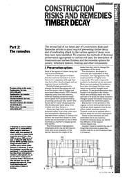 Timber decay: Part 2 the remedies. AJ 15.10.86