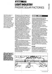 Light industry: Passive solar factories. AJ 31.01.90