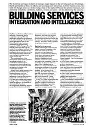 Building services. Integration and intelligence. AJ 23.11.83