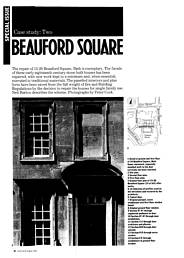 Beauford Square, case study. AJ 28.08.85