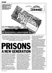 Prisons. A new generation. AJ 15.03.89