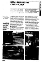 Metal-bending for construction. AJ 20.02.85