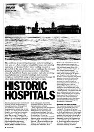 Historic hospitals: problems of conservation. AJ 06.06.84