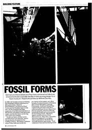 Fossil forms. AJ 27.2.91