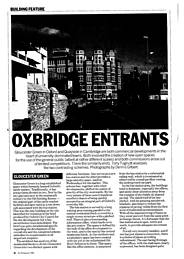 Oxbridge entrants. AJ 16.1.91