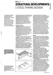 1. Steel frame design. AJ 24.04.91