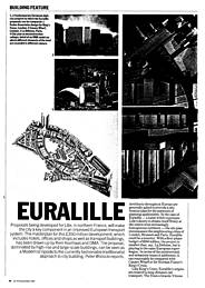 Euralille, Lille. AJ 18.9.91