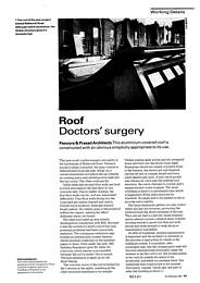 Roof: doctor's surgery. AJ 19.2.92