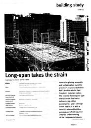 Long-span takes the strain: East Croydon's Victorian station. AJ 30.9.92