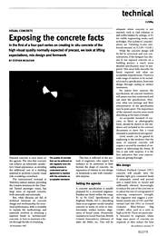 Visual concrete part 1. Exposing the concrete facts. AJ 18.11.92