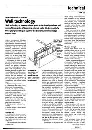Wall technology. AJ 13.01.93