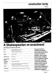 Shakespearian re-enactment. AJ 13.01.93
