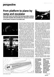 From platform to plane by ramp and escalator. AJ 19.05.93