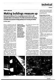 Energy labelling. Making buildings measure up. AJ 20.01.93