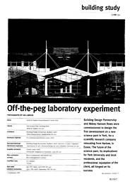 Off-the-peg laboratory experiment. AJ 15.09.93