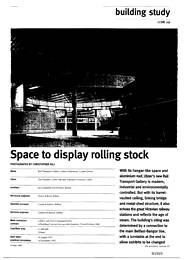 Space to display rolling stock. AJ 14.07.93