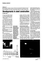 Developments in steel construction. AJ 29.06.94