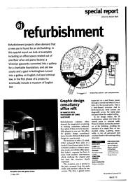 Special report. Refurbishment. AJ 11.05.95