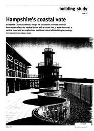 Hampshire's coastal vote. Hampshire outdoor activities centre. AJ 8.6.95