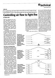 Controlling air flow to fight fire. AJ 07.11.96