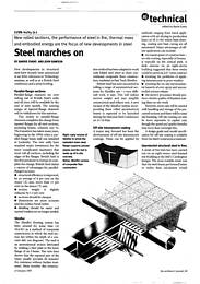 Steel marches on. AJ 23.01.97