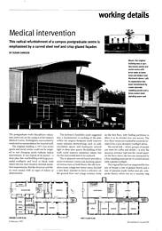 Medical intervention. Working details Queens Medical Centre, Nottingham. AJ 06.02.97