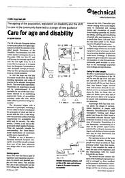 Care for age and disability. AJ 20.02.97