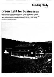 Green light for businesses. AJ 20.02.97