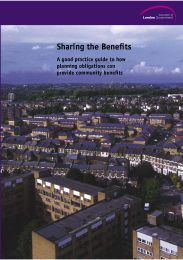 Sharing the benefits - a good practice guide to how planning obligations can provide community benefits