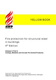 Fire protection for structural steel in buildings (Yellow book). Volume 2: Part 2: Casings, blankets and circular pre-formed products. Section 10:2 Product data sheets. 4th edition (Revised March 2010)