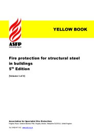 Fire protection for structural steel in buildings. 5th edition. (Volume ...