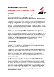 Issues surrounding service support centres