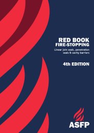 Fire-stopping: Linear joint seals, penetration seals and cavity barriers 4th edition. Red book (Fire-stopping)