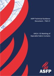 UKCA/CE marking of operable fabric curtains