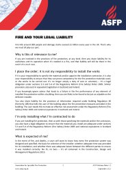 Fire and your legal liability