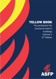 Yellow book. Fire protection for structural steel in buildings. Volume 1. 6th edition