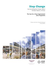 Step change - town centre management strategies, regional development agencies, and Europe: the case for a town improvement zone programme