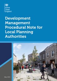 Development management procedural note for local planning authorities