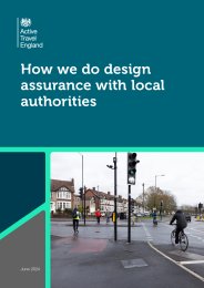 How we do design assurance with local authorities