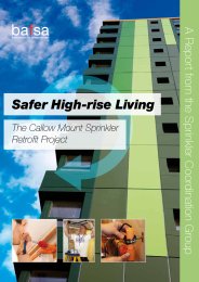 Safer high-rise living: The Callow Mount sprinkler retrofit project