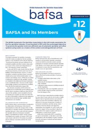 BAFSA and its members