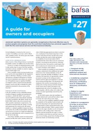 A guide for owners and occupiers