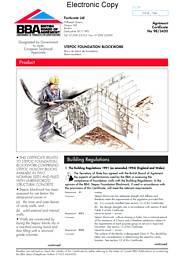 Forticrete Ltd. Stepoc foundation blockwork