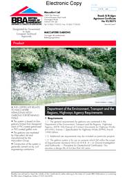 Maccaferri Ltd.  Maccaferri gabions.  Second issue