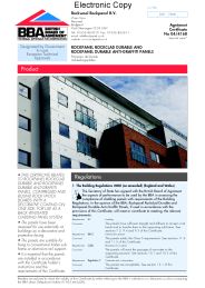 Rockwool Rockpanel B.V. Rockpanel rockclad durable and rockpanel durable anti-graffiti panels. 2nd issue