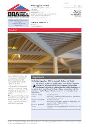 British Gypsum Ltd. Glasroc firecase S. Third issue