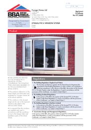 Younger Homes Ltd. Synseal PVC-u window system