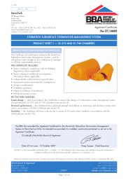 StormTech. StormTech subsurface stormwater management system