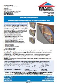 Xtratherm UK Ltd. Xtratherm Thin-R insulation. Xtratherm Thin-R timber frame board XT/TF and XT/TL thermal liner. Product sheet 1