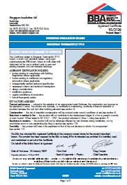 Kingspan Insulation Ltd. Kingspan insulation board. Kingspan Thermapitch TP10. Product sheet 1
